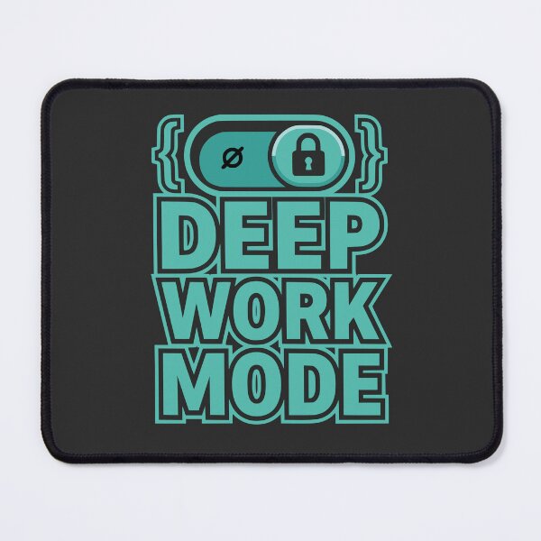 Item preview, Deep Work Mode Developer Productivity Gift Minimal Tech Design designed and sold by Ixnor.