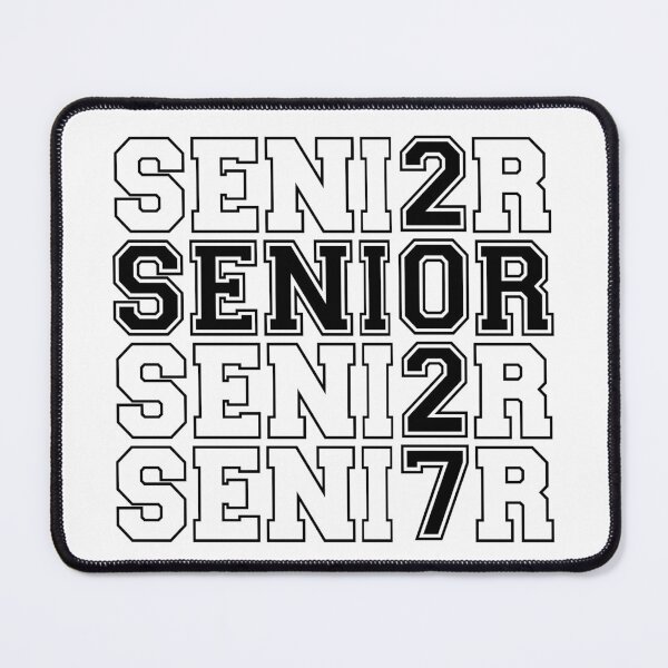 Item preview, Graduate Senior 2027 Class of 2027 Varsity School Spirit Black Text designed and sold by MathWare MathClips.