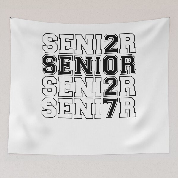 Item preview, Graduate Senior 2027 Class of 2027 Varsity School Spirit Black Text designed and sold by MathWare MathClips.