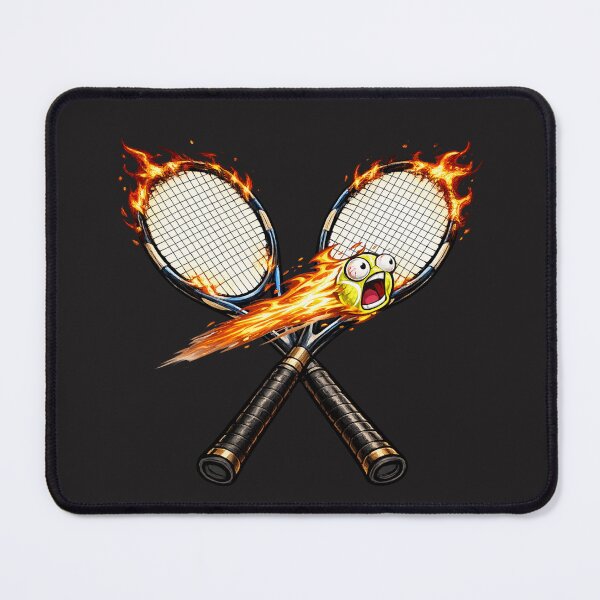 Item preview, Flame on Tennis designed and sold by shorethings.