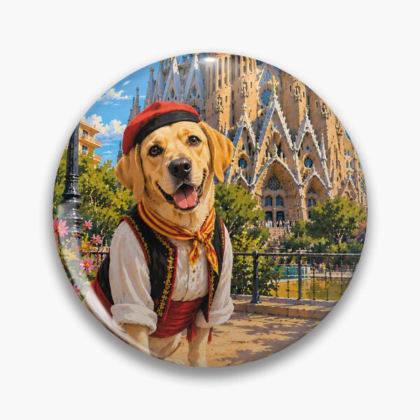 Item preview, Farmer in front of the Sagrada Familia designed and sold by Nomad-Paws.