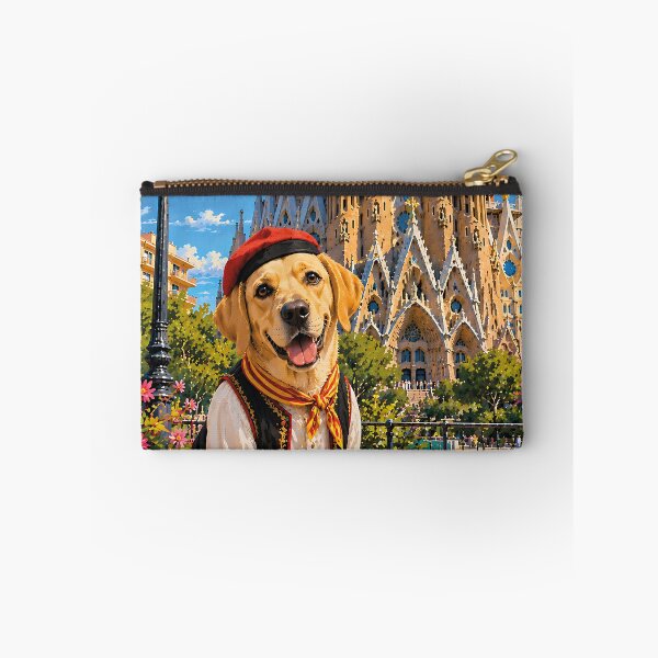 Item preview, Farmer in front of the Sagrada Familia designed and sold by Nomad-Paws.