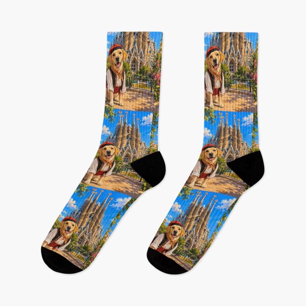 Item preview, Farmer in front of the Sagrada Familia designed and sold by Nomad-Paws.