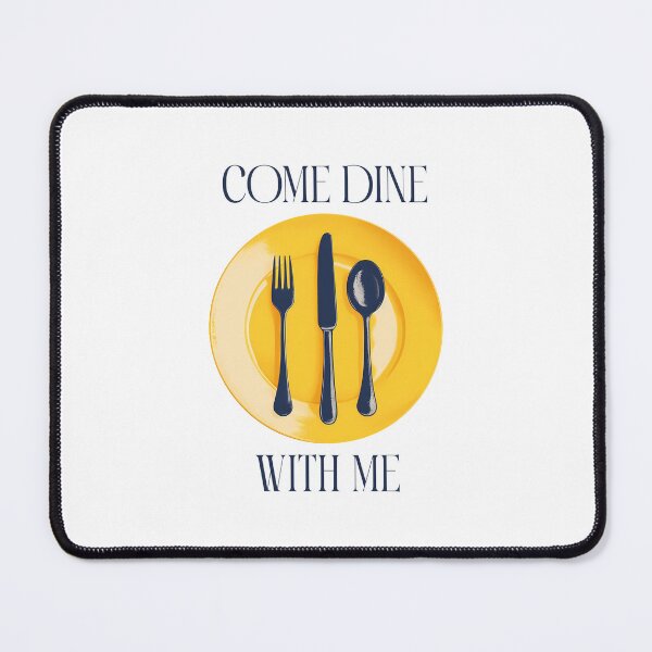 Item preview, Come Dine With Me (on White) designed and sold by PawsitiveMum3.