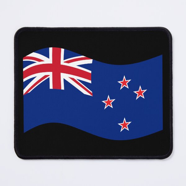 Item preview, New Zealand Flag - Wavey designed and sold by MY NEW ZEALAND.