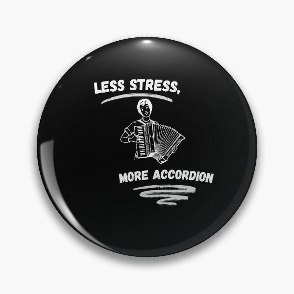 Item preview, Less Stress More accordion designed and sold by Konvero.