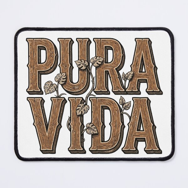 Item preview, Pura Vida Costa Rica Monstera Vintage Typography designed and sold by FantasyPearl.