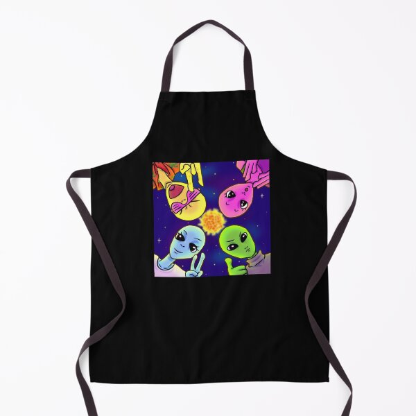 Item preview, UFO Alien Friends Squad Solar System Vacation designed and sold by JimboTurtle.