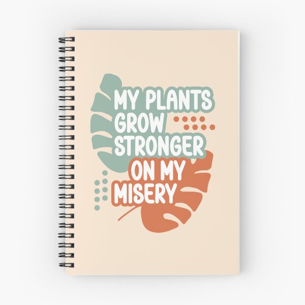 Item preview, My Plants Grow Stronger On My Misery - Funny Boho Houseplant Monstera designed and sold by the-Z3nith.