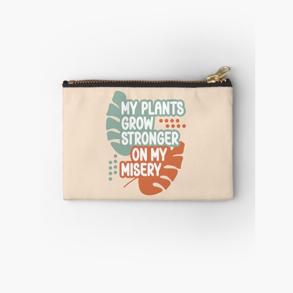 Item preview, My Plants Grow Stronger On My Misery - Funny Boho Houseplant Monstera designed and sold by the-Z3nith.