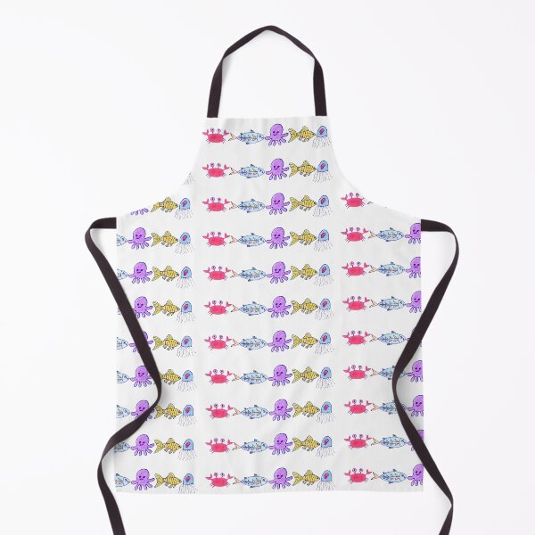 Item preview, Cute Hand Drawn Octopus and Colorful Fish designed and sold by Boy and Belugee.