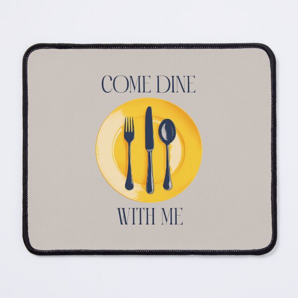 Item preview, Come Dine With Me (on Grey) designed and sold by PawsitiveMum3.