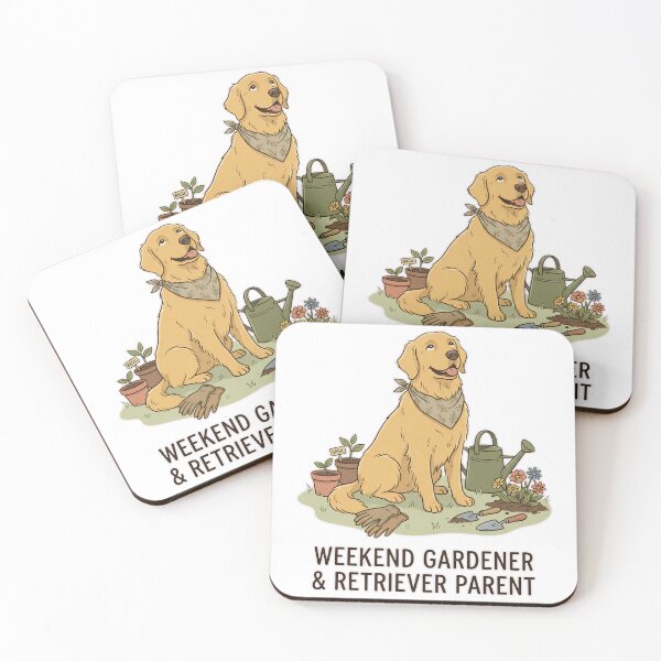 Item preview, Golden Retriever Gardener | Weekend Gardener & Retriever Parent | Dog Lover Gift designed and sold by CH-4TEE.