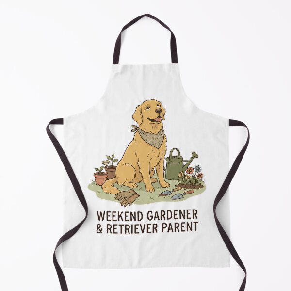 Item preview, Golden Retriever Gardener | Weekend Gardener & Retriever Parent | Dog Lover Gift designed and sold by CH-4TEE.