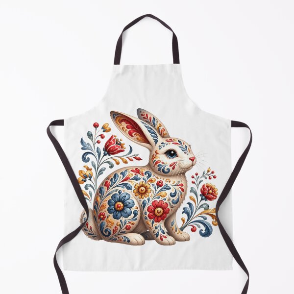 Item preview, Floral Folk Rabbit designed and sold by PetalGarden.
