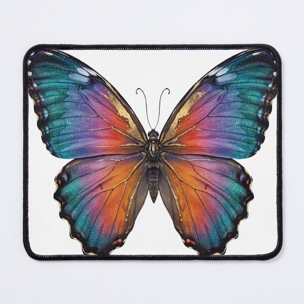 Item preview, Colorful Fantasy Butterfly PNG | Vibrant Watercolor Butterfly T-Shirt Design | Printable Sublimation Artwork designed and sold by Artistry Tee Co.