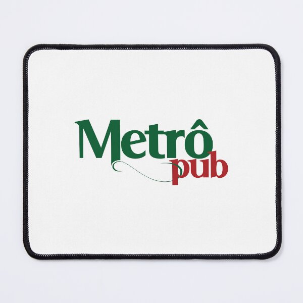 Item preview, Metro Pub Green and Red Logo designed and sold by modghtr.