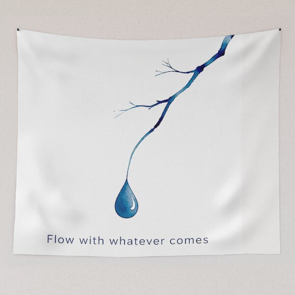 Item preview, Flow with whatever comes designed and sold by Helios Be. Lavsh.