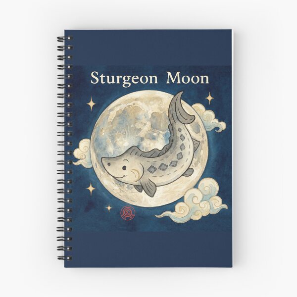 Item preview, The Sturgeon and the August Moon designed and sold by DianaAlunaImage.