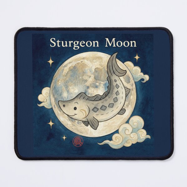 Item preview, The Sturgeon and the August Moon designed and sold by DianaAlunaImage.