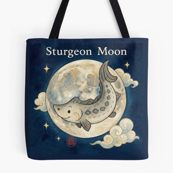 Item preview, The Sturgeon and the August Moon designed and sold by DianaAlunaImage.