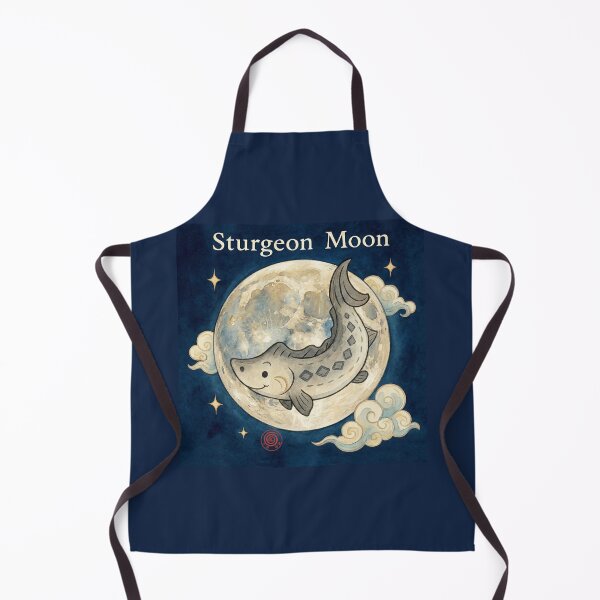 Item preview, The Sturgeon and the August Moon designed and sold by DianaAlunaImage.