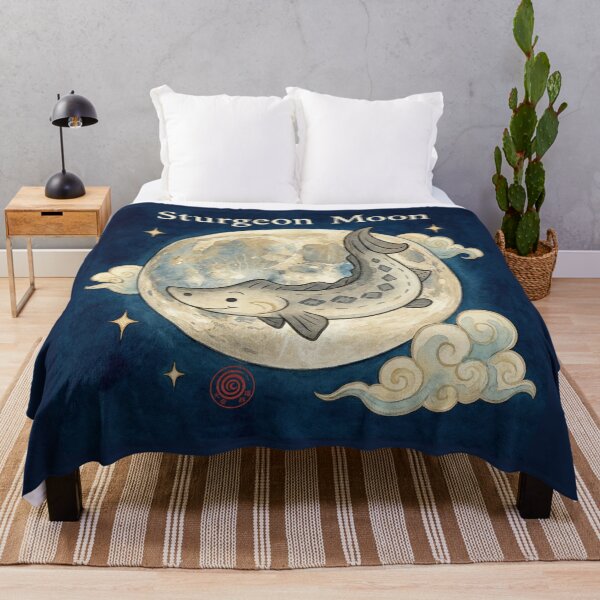 Item preview, The Sturgeon and the August Moon designed and sold by DianaAlunaImage.