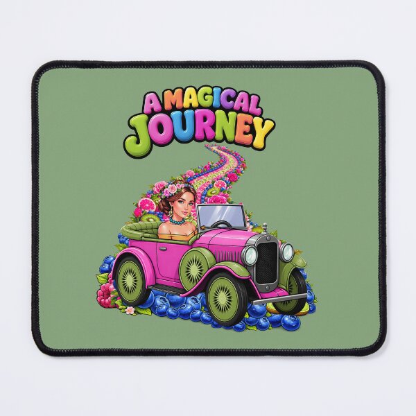 Item preview, Magical Journey Fruit Road Vintage Car Girl T-Shirt designed and sold by Aimetoi.