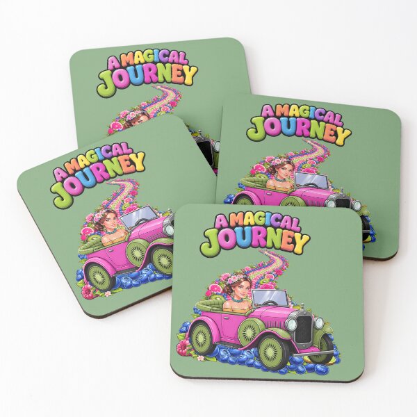 Item preview, Magical Journey Fruit Road Vintage Car Girl T-Shirt designed and sold by Aimetoi.
