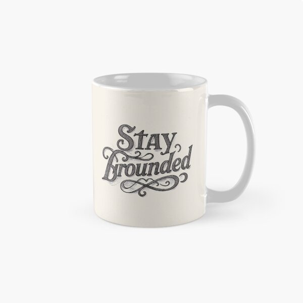 Item preview, Stay Grounded - Vintage Spiritual Lettering designed and sold by GeoandHome.