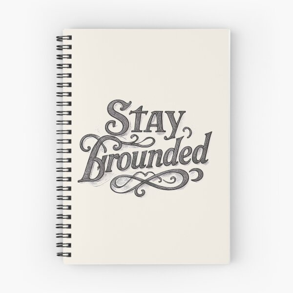 Item preview, Stay Grounded - Vintage Spiritual Lettering designed and sold by GeoandHome.