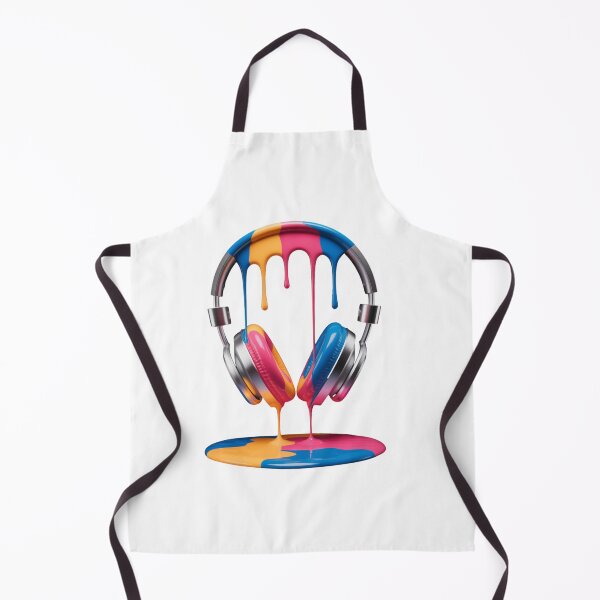Item preview, Color Drip Headphones Art designed and sold by DariaOltes.