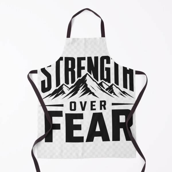 Item preview, Strength Over Fear Motivational Quote T-Shirt | Inspirational Courage Typography designed and sold by Paltooproducts.