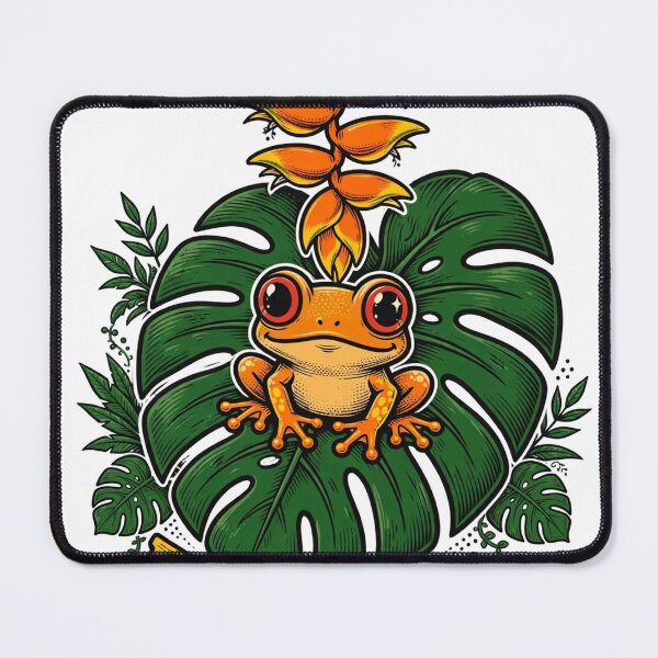 Item preview, Pura Vida Red Frog Costa Rica Red Eyes Tropical designed and sold by FantasyPearl.