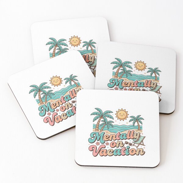 Item preview, Mentally on Vacation Tropical designed and sold by Lunaash799.