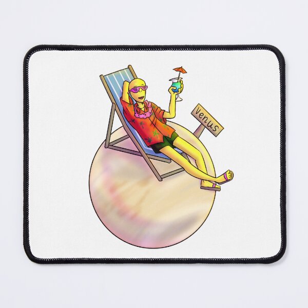 Item preview, Yellow Alien Tanning on Venus designed and sold by JimboTurtle.