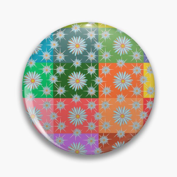Item preview, Flores e xadrez colorido de retalhos de panos designed and sold by Cjcorrea.