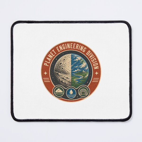 Item preview, Planet Engineering Retro Sci-Fi World Building Design designed and sold by AMICO77.