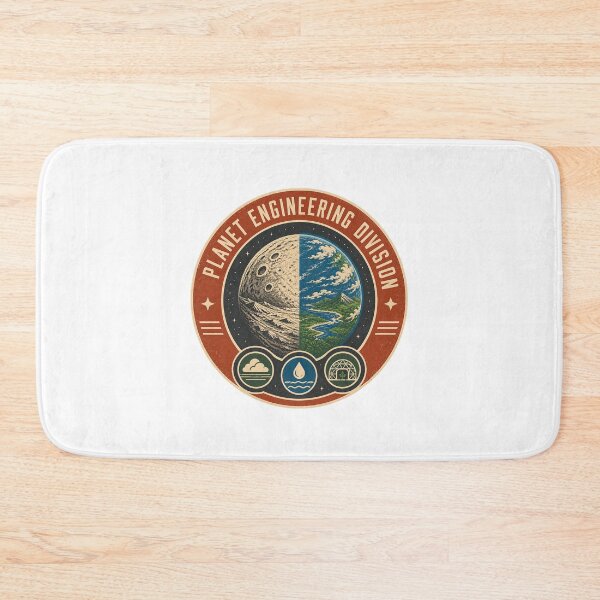 Item preview, Planet Engineering Retro Sci-Fi World Building Design designed and sold by AMICO77.
