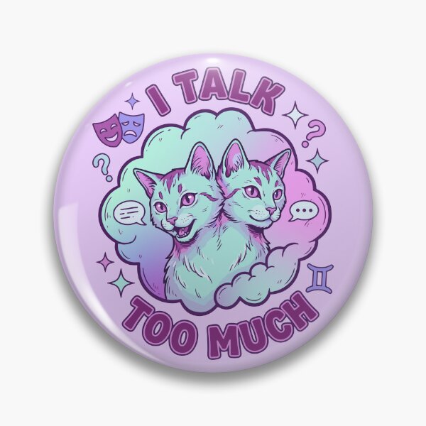 Item preview, Gemini Energy: I Talk Too Much designed and sold by JEMAR Designs.