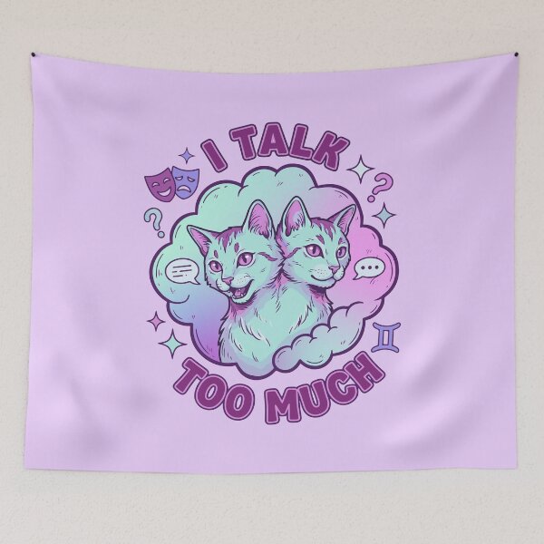 Item preview, Gemini Energy: I Talk Too Much designed and sold by JEMAR Designs.