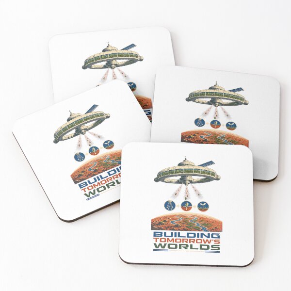 Item preview, Planet Engineering Retro Sci-Fi World Building Design designed and sold by AMICO77.