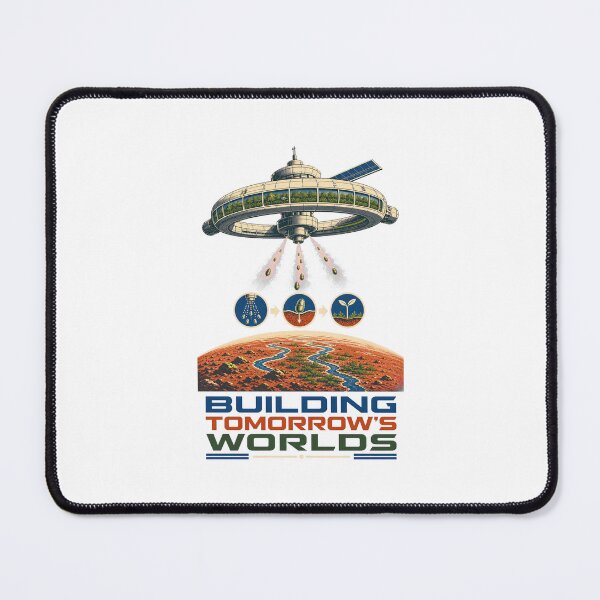 Item preview, Planet Engineering Retro Sci-Fi World Building Design designed and sold by AMICO77.