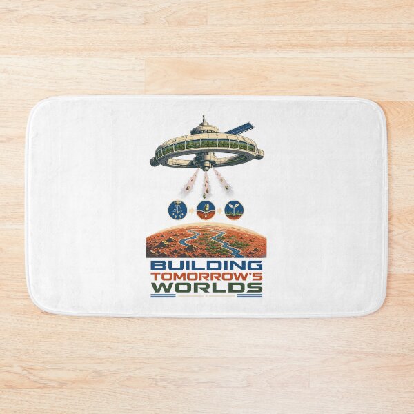 Item preview, Planet Engineering Retro Sci-Fi World Building Design designed and sold by AMICO77.