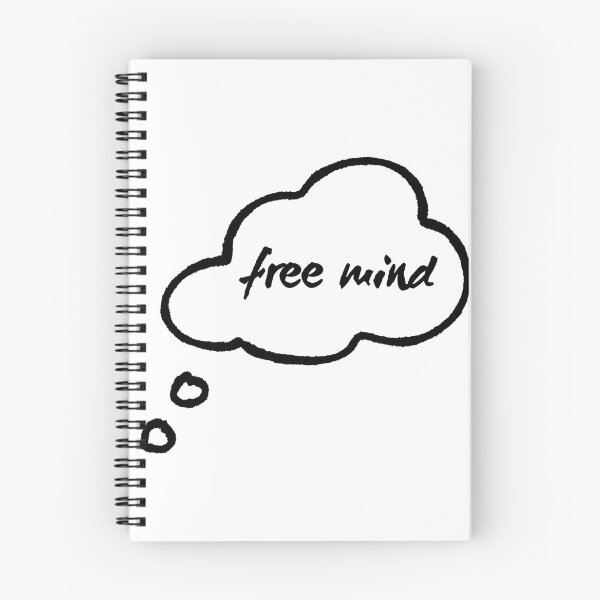 Item preview, Free Mind Thought Bubble Minimalist Design Mental Freedom designed and sold by HYPNK.