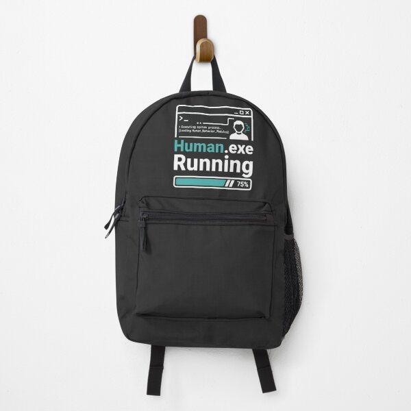 Item preview, Human.exe Running Funny Developer Gift Programming Humor Design designed and sold by Ixnor.