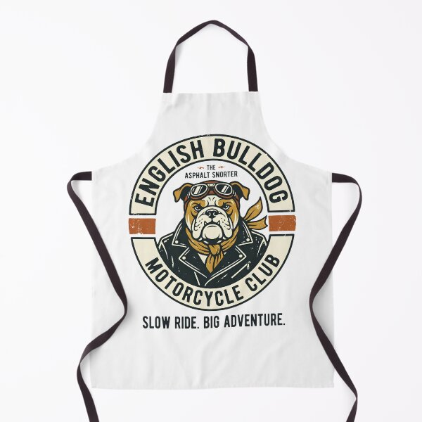 Item preview, English Bulldog Biker | Slow Ride Big Adventure | Funny Bulldog Rider Gift designed and sold by CH-4TEE.