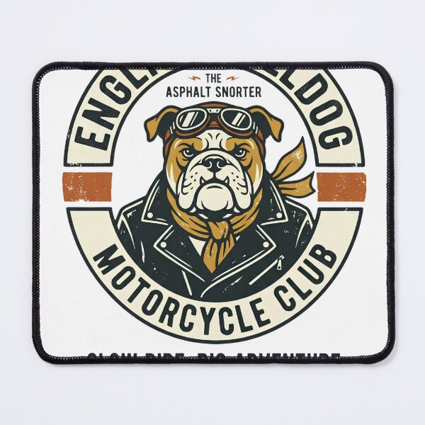 Item preview, English Bulldog Biker | Slow Ride Big Adventure | Funny Bulldog Rider Gift designed and sold by CH-4TEE.