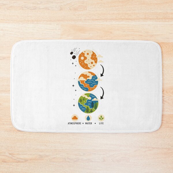 Item preview, Planet Engineering Retro Sci-Fi World Building Design designed and sold by AMICO77.