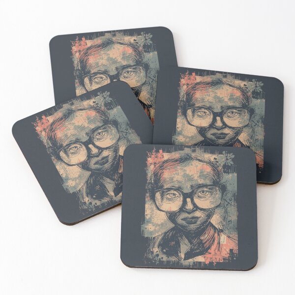 Item preview, Retro Indie Girl Glasses Sketch Art designed and sold by ERODED SELF.